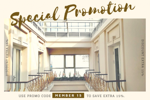 Special Promotion - Discount extra 15%